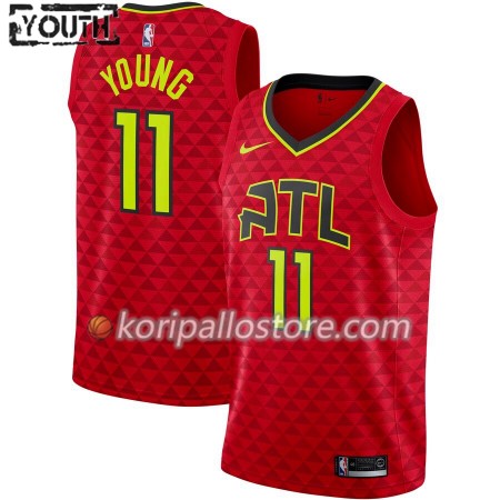 Atlanta Hawks Trae Young 11 Nike 2019-2020 Statement Edition Lasten Pelipaidat Swingman